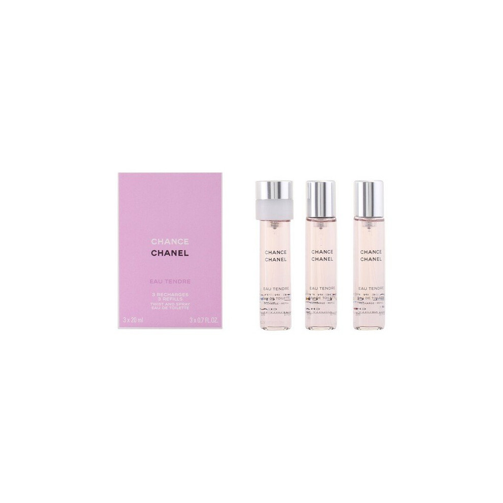 Chanel Women's Perfume Chance Eau Tendre Edt (3 Pcs)