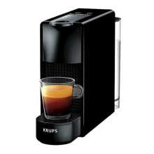 Krups XN1108 Capsule Coffee Machine, 0,6 L Tank, 19 Bar, 1300W, Black – Compact Capsule Espresso Maker