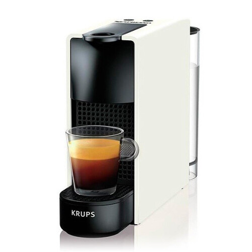 Krups Machine à café - KRUPS - XN1101K - Essenza Mini - Blanc - Compatible Nespresso - 19 bars