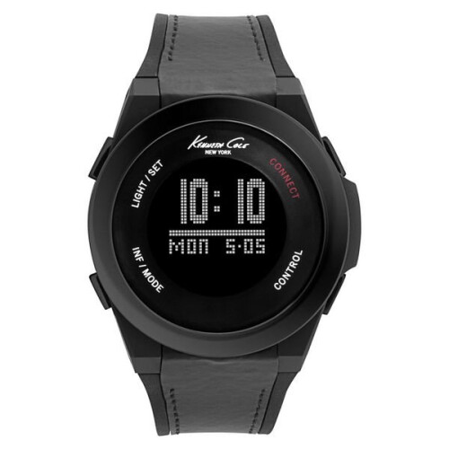 Batman Montre - KENNETH COLE - TECHNOLOGY 100 - Quartz - Digital - Noir - Mixte