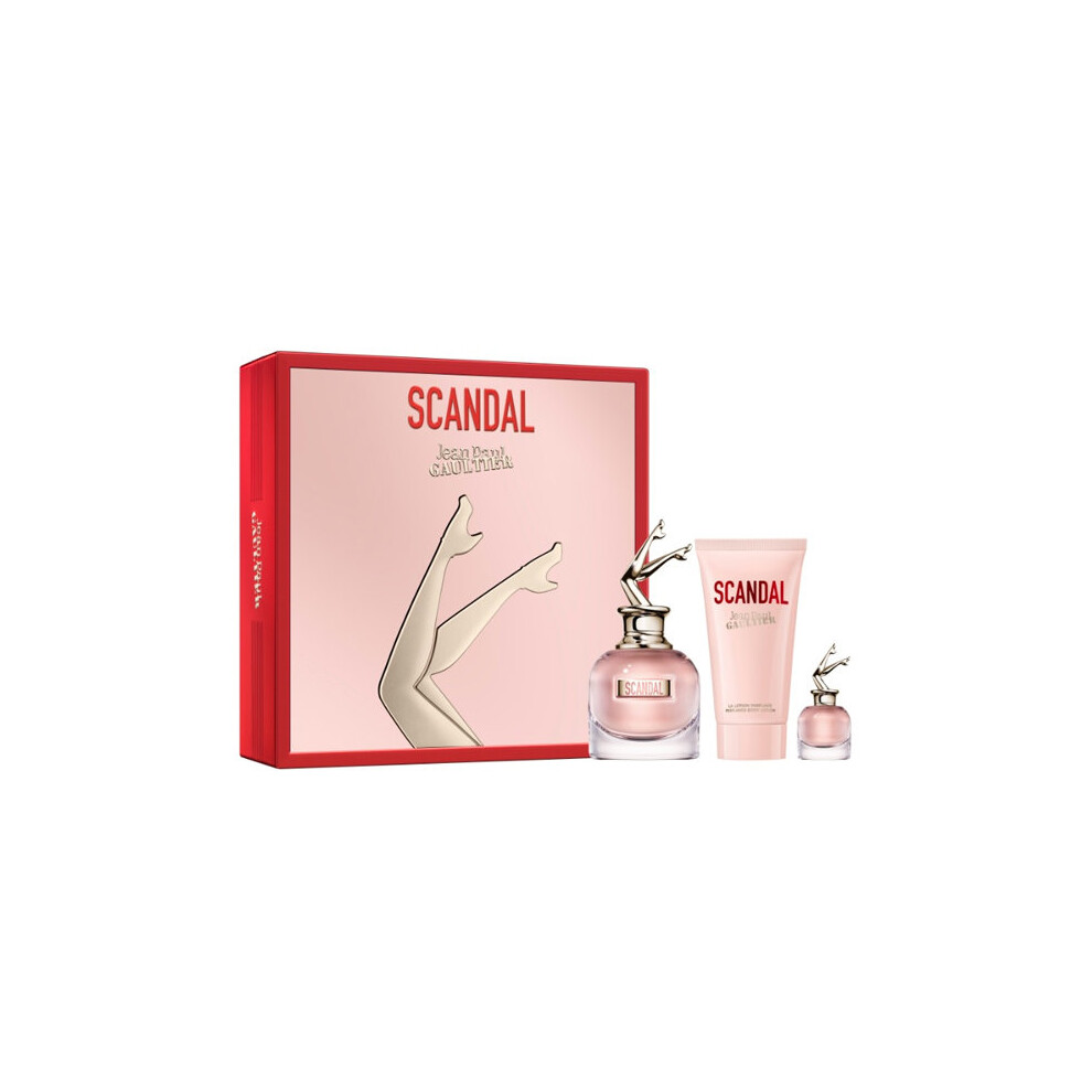 Women's Perfume Set Scandal Jean Paul Gaultier (3 pcs)