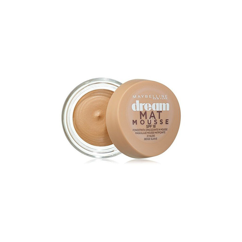 Mousse Make-up Foundation Dream Matt Maybelline (18 ml)