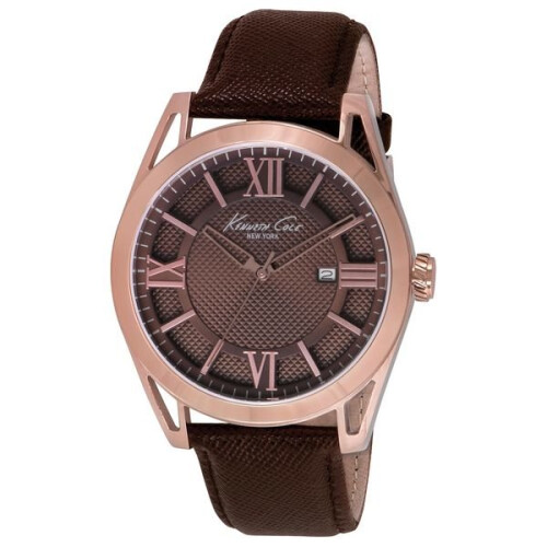 Paw Patrol Montre - Kenneth Cole - KC8073 - Quartz - Alphanumérique - Cuir marron