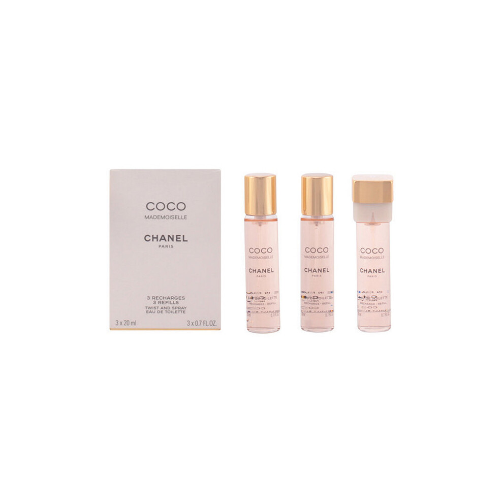 Chanel Women's Perfume Coco Mademoiselle Edt 3 X 20 Ml