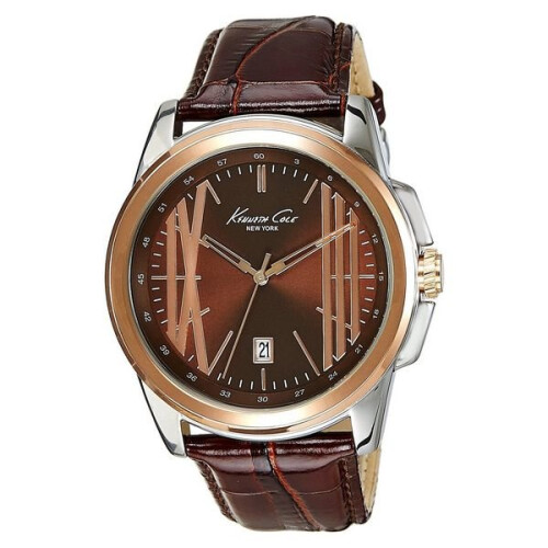 Paw Patrol Montre - Kenneth Cole - KC8096 - Quartz - Alphanumérique - Cuir marron