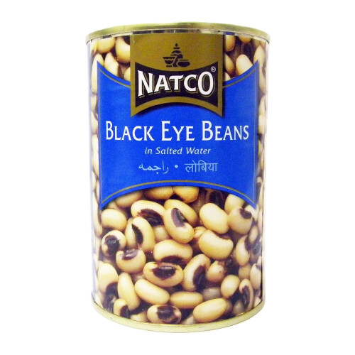 Natco - Black Eye Beans - 400g (pack of 4)
