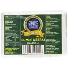 Heera Mini Papad Jeera Pack of 5 - 5 x 200g