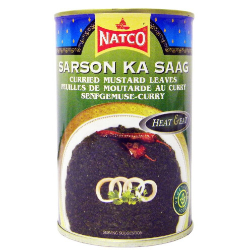 Natco - Sarson Ka Saag - 450g (pack of 4)