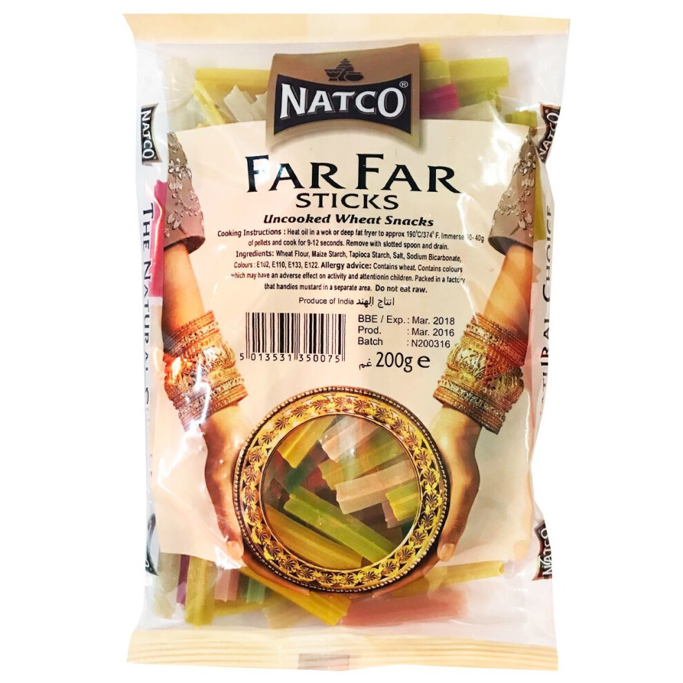 Natco - Far Far Sticks (Uncooked Wheat Snacks) - 200g