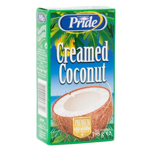 Pride Pride Pure Creamed Coconut 198g Pack of 3