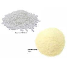 Jalpur Millers Semolina Combo Pack - Semolina Fine White 500g - Sago Seeds Medium 500g (2 Pack)