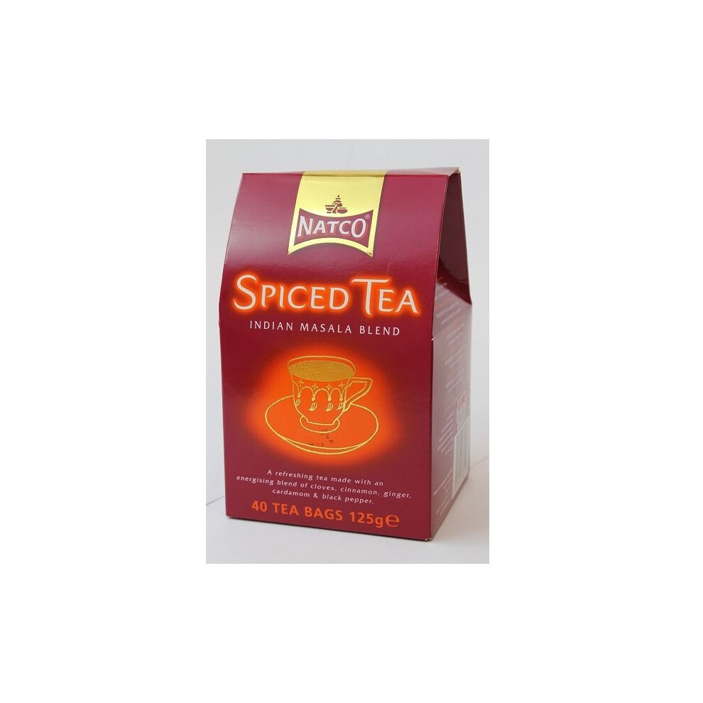 Natco Spiced Masala Tea 40 Tea Bags