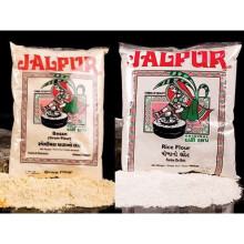 Jalpur Millers Flours Combo Pack - Jalpur Rice Flour 500g - Jalpur Stone Ground Gram Flour 1kg (2 Pack)