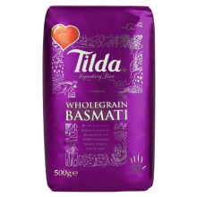 Tilda Wholegrain Basmati Rice 500 g