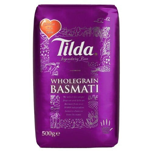 Tilda Wholegrain Basmati Rice 500 g
