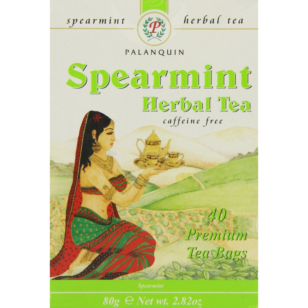 Palanquin Spearmint Tea 6 Pack -6 x 125g