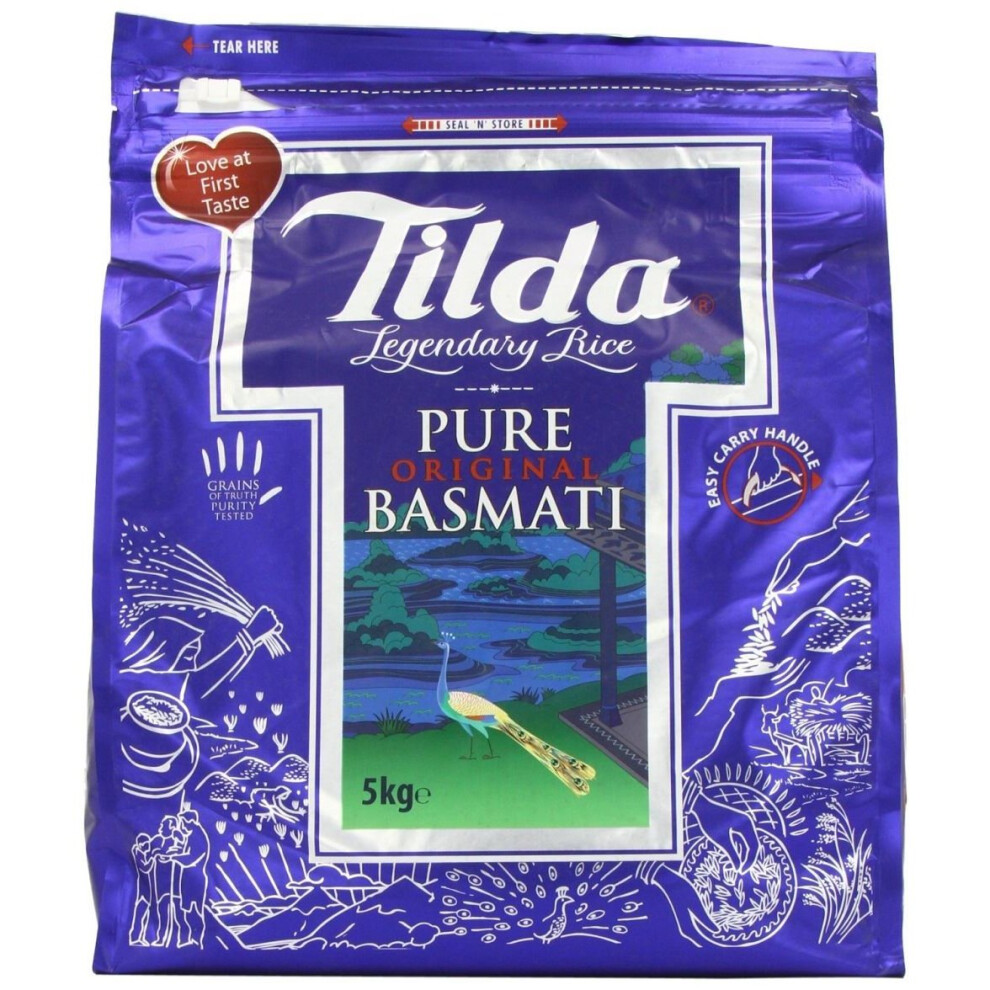 Tilda Pure Basmati Rice 5 kg