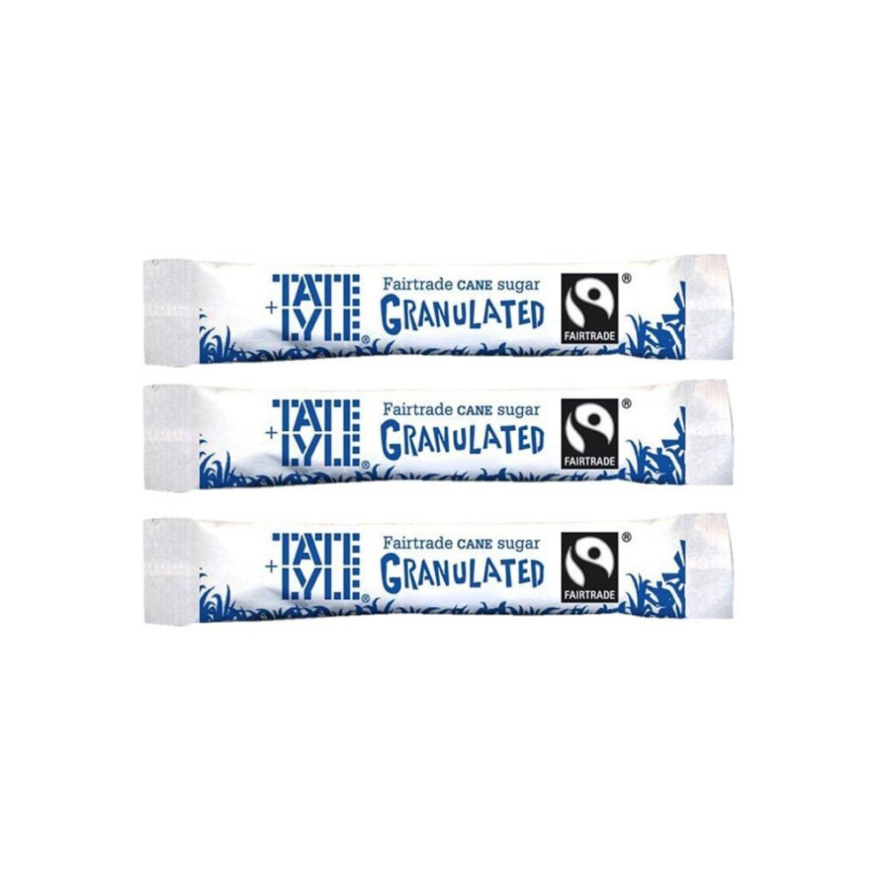 Tate & Lyle White Sugar Stick Pack of 100 -approx 100 sticks