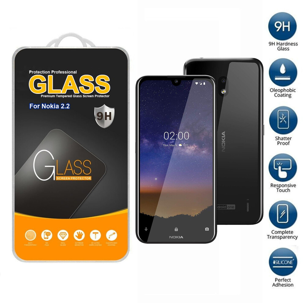 Screen Protector Tempered Glass For Nokia 2.2 804050315936