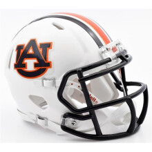 Auburn Tigers Speed Mini Helmet Chrome Decal