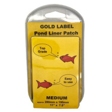 Gold Label Pond Liner Patch Repair Kit Medium 11"x7.5"