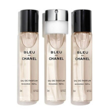 BLEU eau de parfum recharges vaporisateur 3 x 20 ml