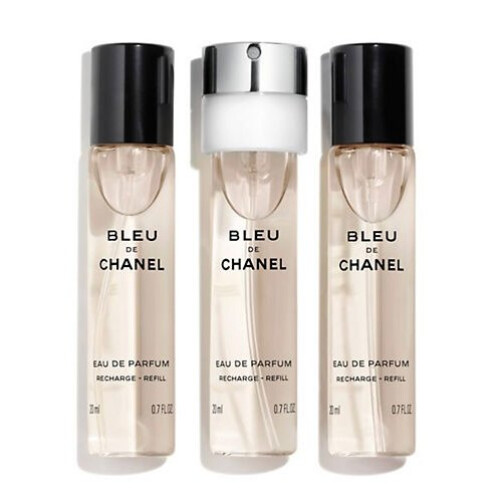 Chanel Chanel Bleu de Chanel Eau de Parfum Eau De Parfum Refill with Spray 20ml + Refill 2 x 20 ml M