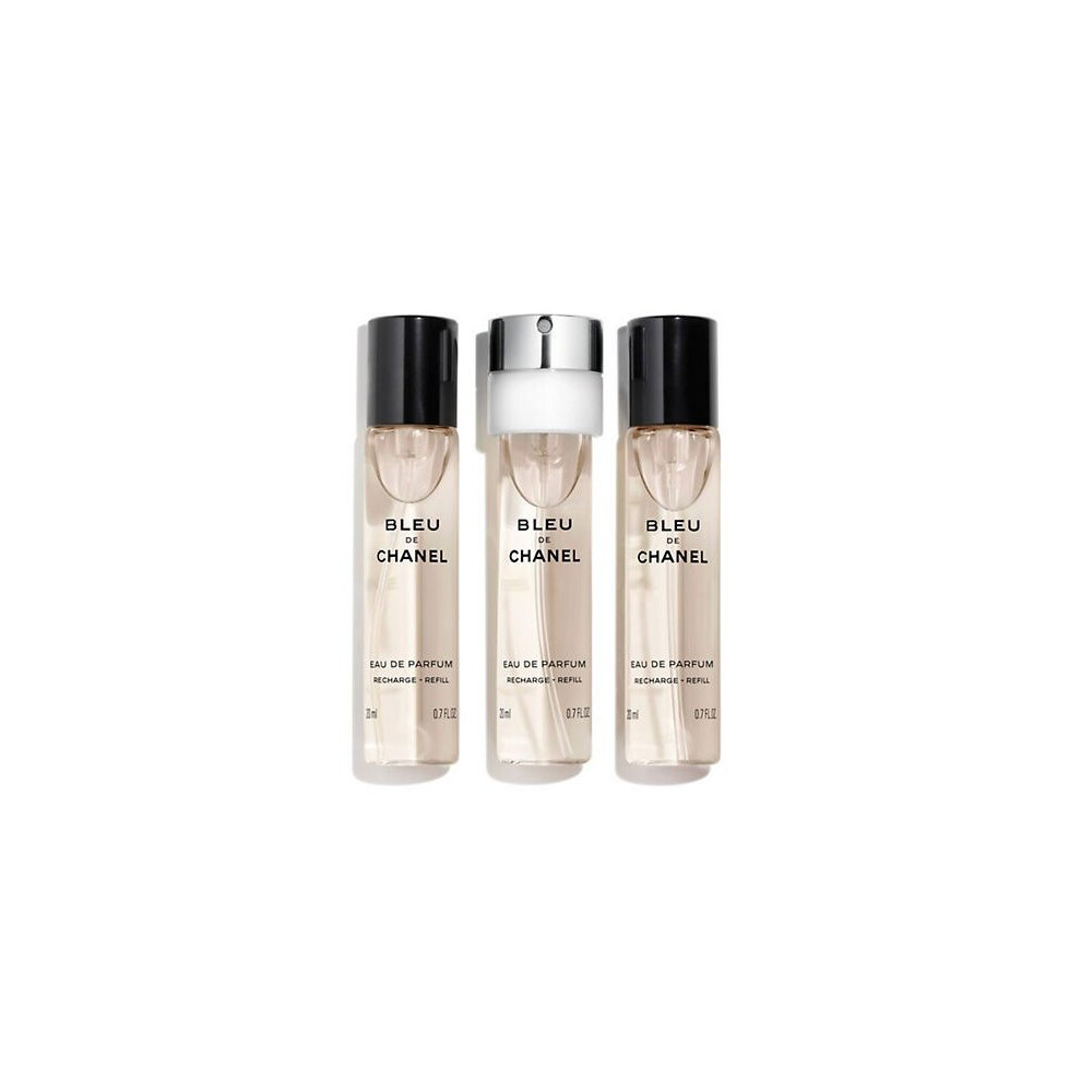 Chanel Bleu de Chanel Eau de Parfum Eau De Parfum Refill with Spray 20ml + Refill 2 x 20 ml M