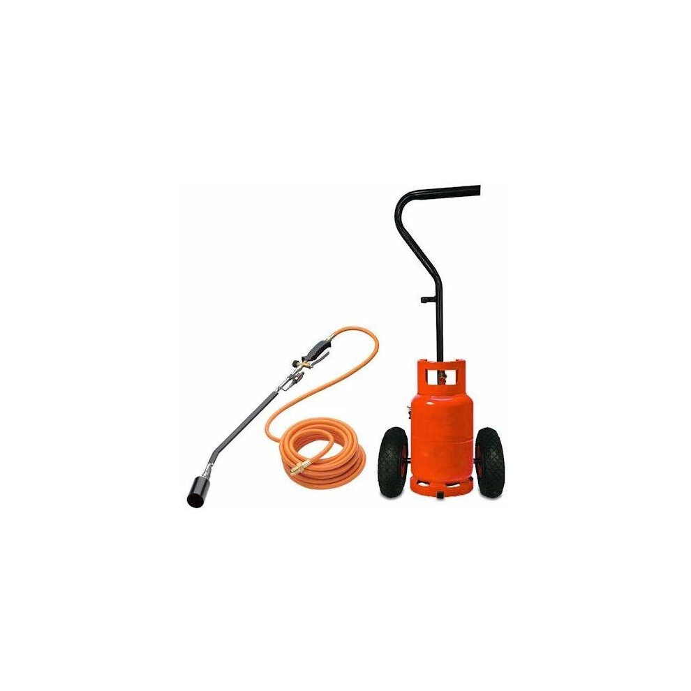 Sherpa Professional Gas Weed Burner and Trolley Kit