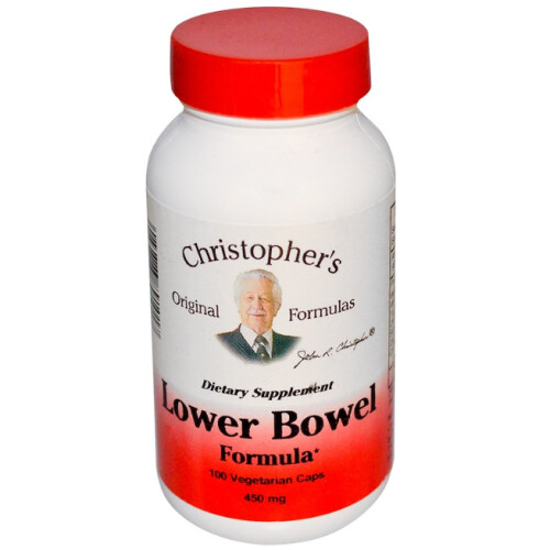 Christopher's Original Formulas, Lower Bowel Formula, 100 Vegetarian Caps