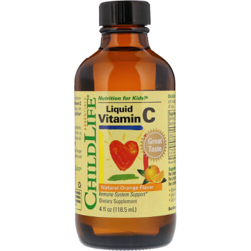 ChildLife Essentials, Λιπαρό Βιταμίνη C, Φυσική Πορτοκαλί, 4 fl oz (118 ml)