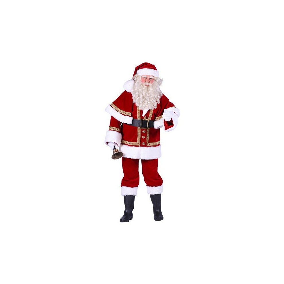 (XL) Super Deluxe Professional Grotto Father Christmas Suit