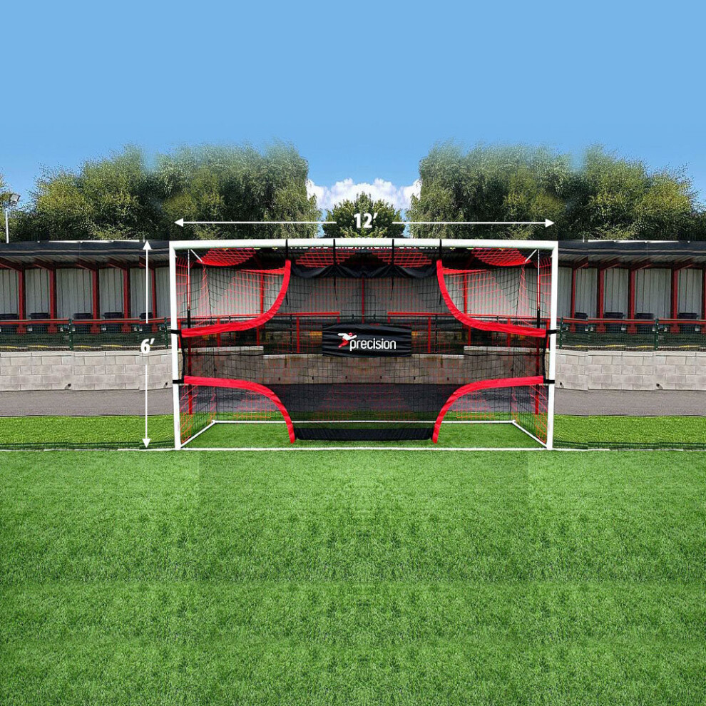 Precision Training Football Soccer Target Practice Training Shot Goal Net 12'x6'