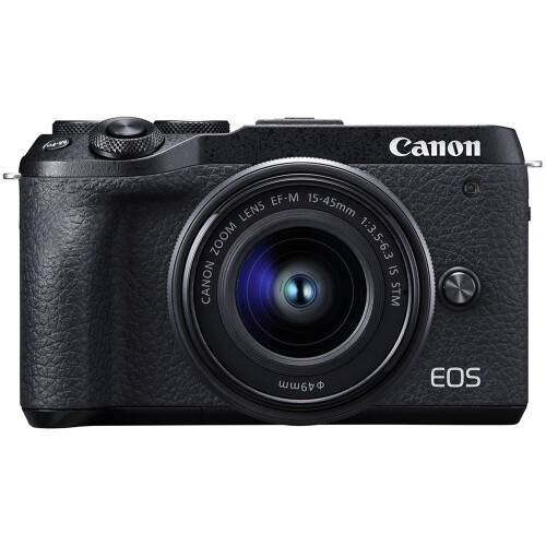 Canon CANON EOS M6 Mark II černá KIT EF-M 15-45mm F3.5-6.3 IS STM černá