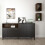 Stylish Walnut Floating, Wall Shelf, Modern Living Home Display unit 2
