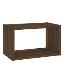 Stylish Walnut Floating, Wall Shelf, Modern Living Home Display unit