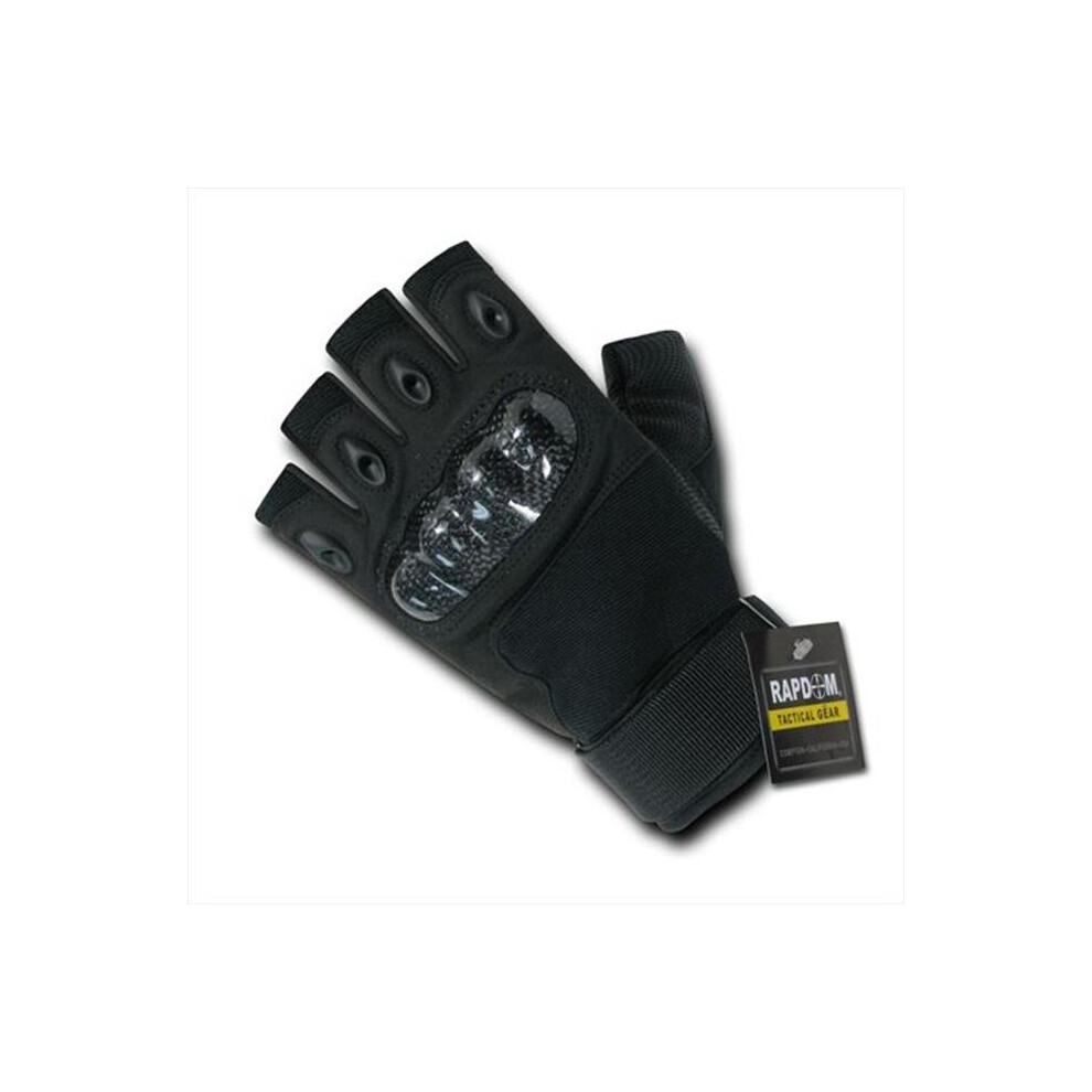 Half Finger Knuckle Glove - Extra Large Black 747216597787