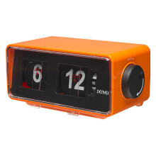 Radio FM PLL de estilo retro con función de alarma.