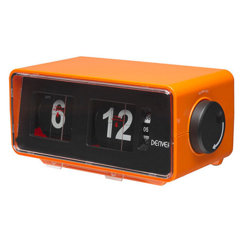 Denver Radio FM PLL de estilo retro con función de alarma.