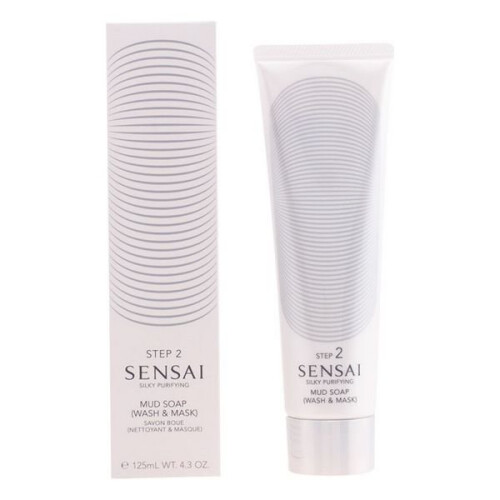 Kanebo Sensai Silky Purifying Mud Soap Wash And Mask 125ml