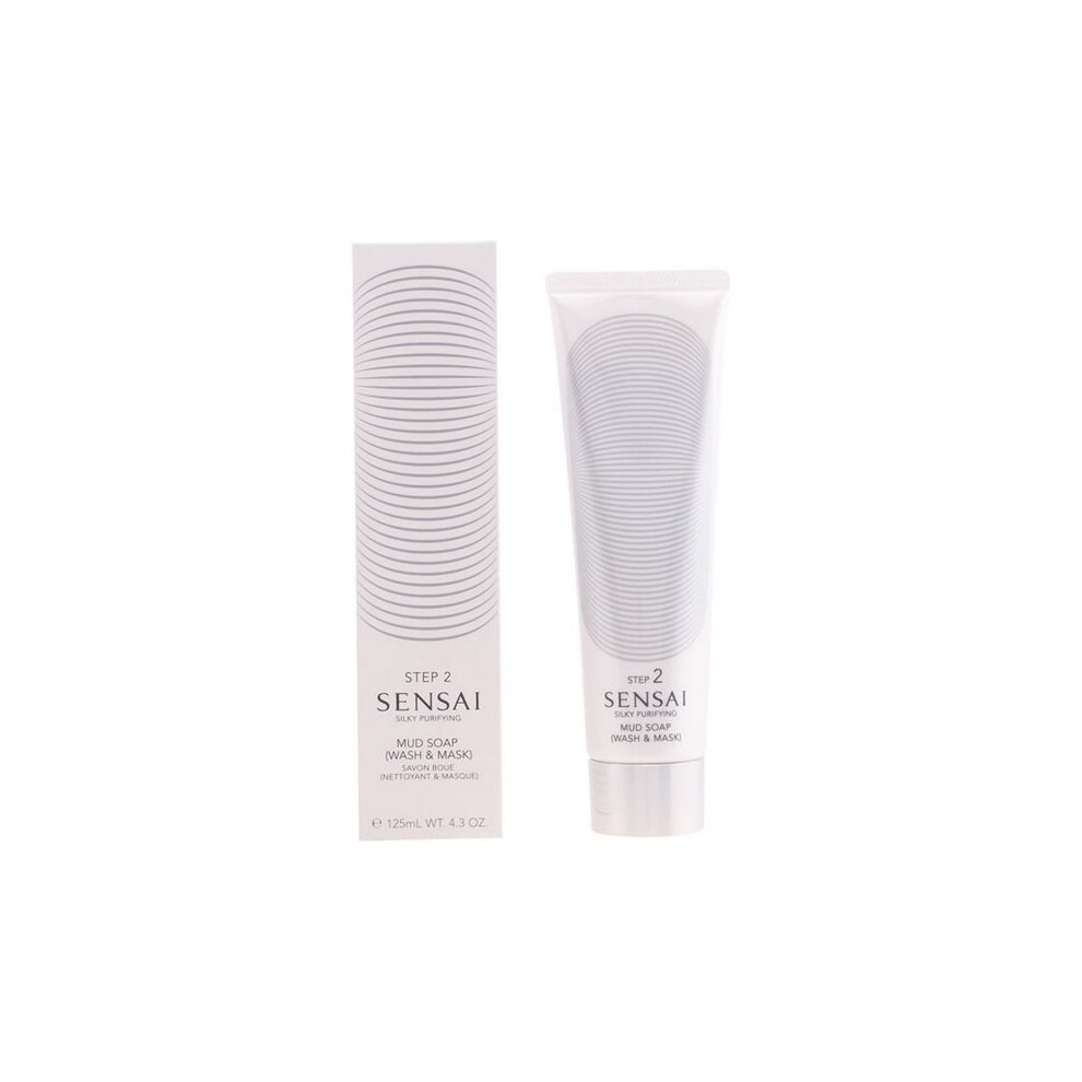 Kanebo Sensai Silky Purifying Mud Soap Wash And Mask 125Ml