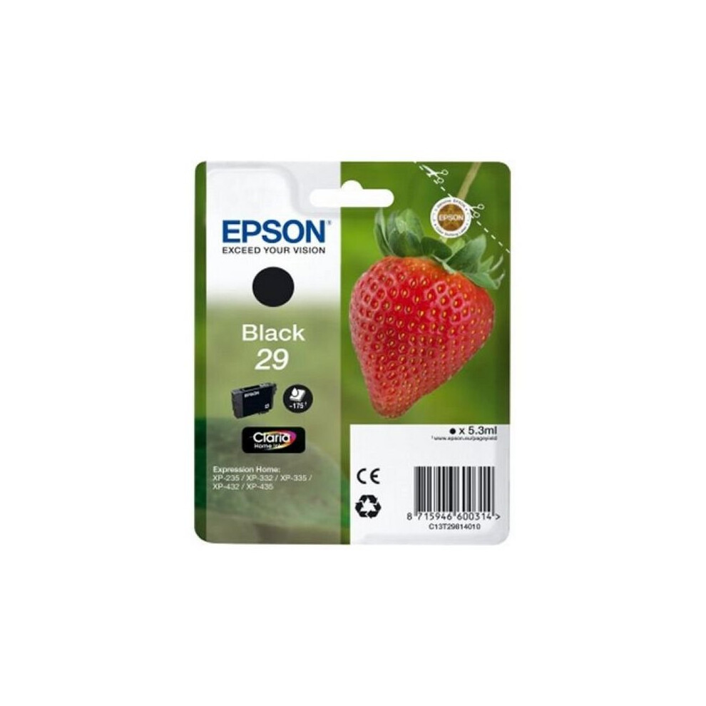 Original Ink Cartridge Epson C13T298140 Black