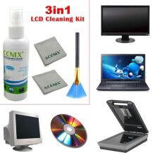 LCD LED TV PC PLASMA HDTV 4K SCREEN CLEANER GLASS PLUS CLEANING CLOTH RRP £20