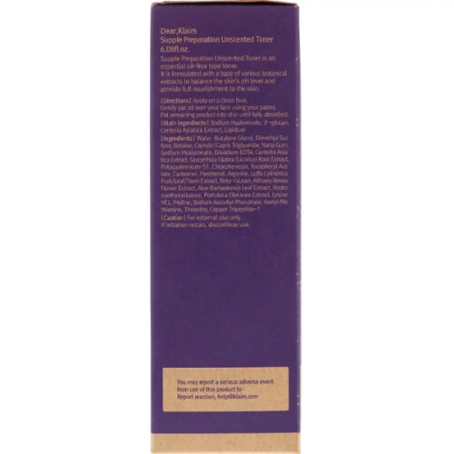 Dear, Klairs, Προετοιμασία Υαλώματος Χωρίς Άρωμα, 6.08 fl oz (180 ml) 1