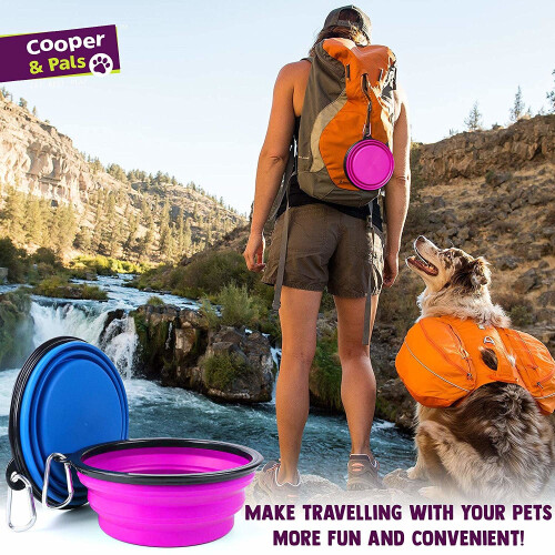 Cooper & Pals Collapsible Dog Bowl 2