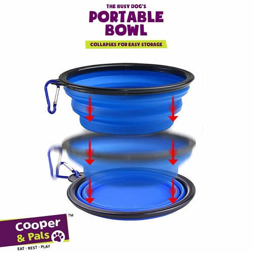 Cooper & Pals Collapsible Dog Bowl 1