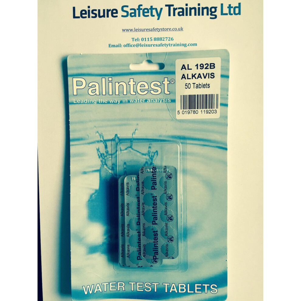 Palintest Alkavis Refil 50 Tablets