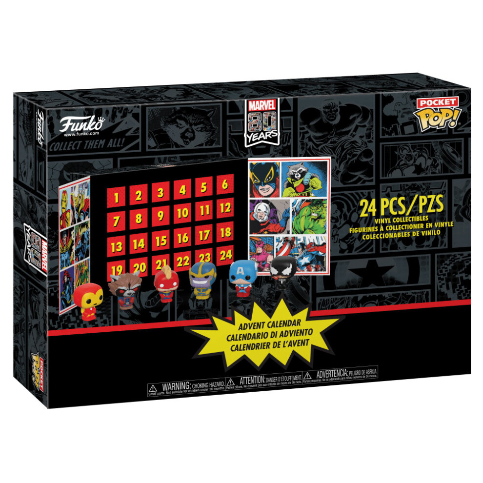 New Funko Pocket Pop! Marvel 80 Years Advent Calendar 42752