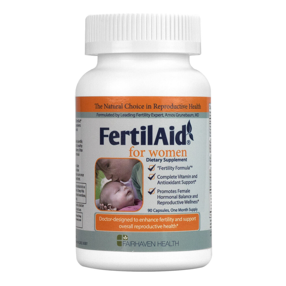 Fairhaven-Health Fairhaven Fertilaid For Women 90 Veggie Caps