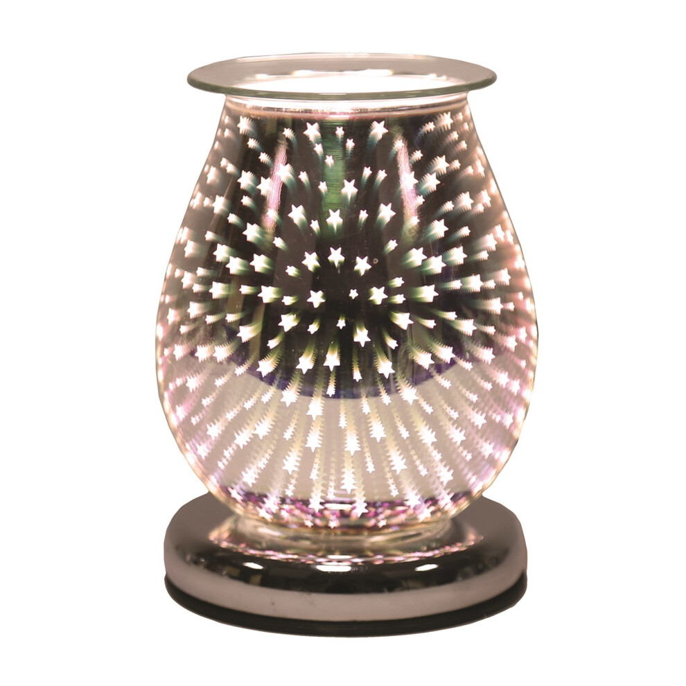 Aroma Oval 3D Electric Wax Burner, Shooting Star